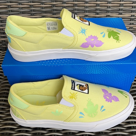 Adidas Court Rallye Slip J X DISNEY WMNS sneakers - Picture 2 of 16